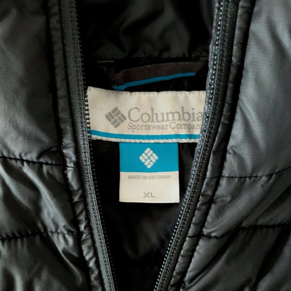 Columbia Puffer Jacket Hooded Quilted Coat - Women's Extra Large -XL - Picture 4 of 5
